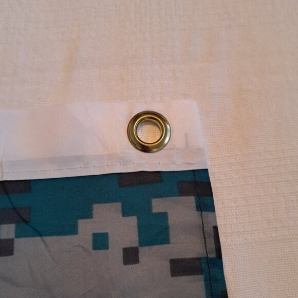 Philadelphia Eagles game day flag 2 grommets for hanging, light weight nylon - Picture 3 of 3